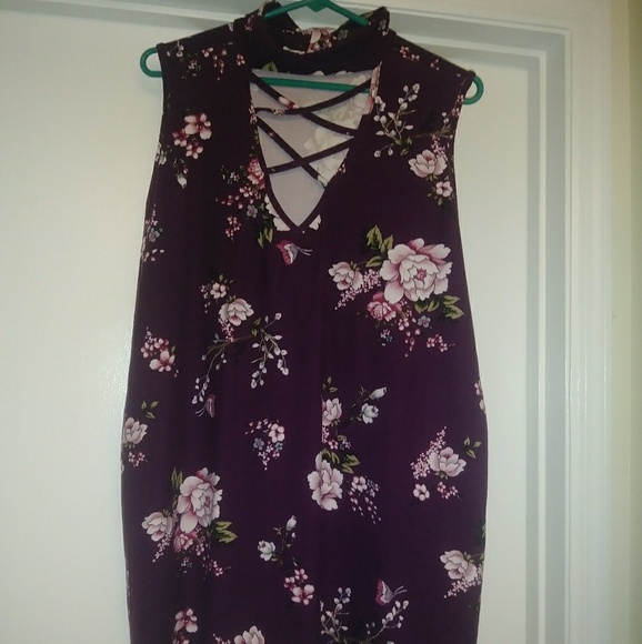 eye candy Tops - Floral SleevelessTop